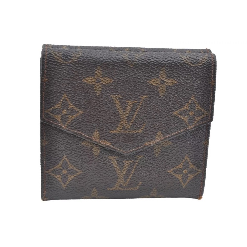 Authentic Louis Vuitton double snap wallet #828 LVCode 853